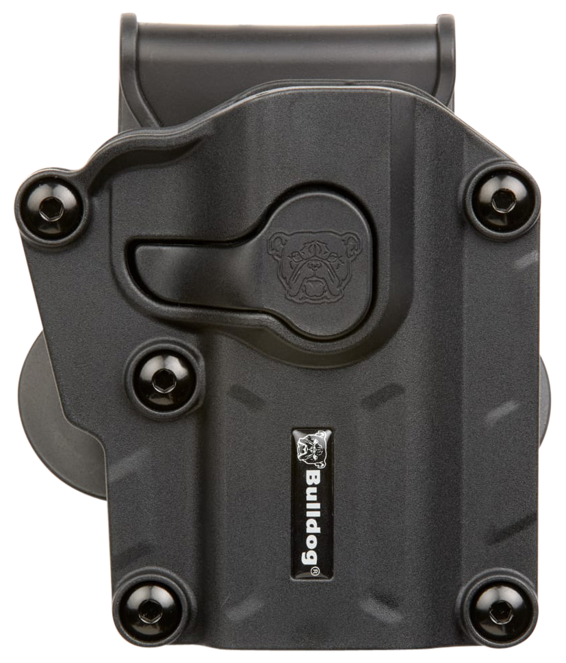 Bulldog MX001SC Max Multi Fit OWB Black Polymer Paddle Fits Sig P250/P320 Fits S&W M&P 9/40/45 Sub-Compact Right Hand