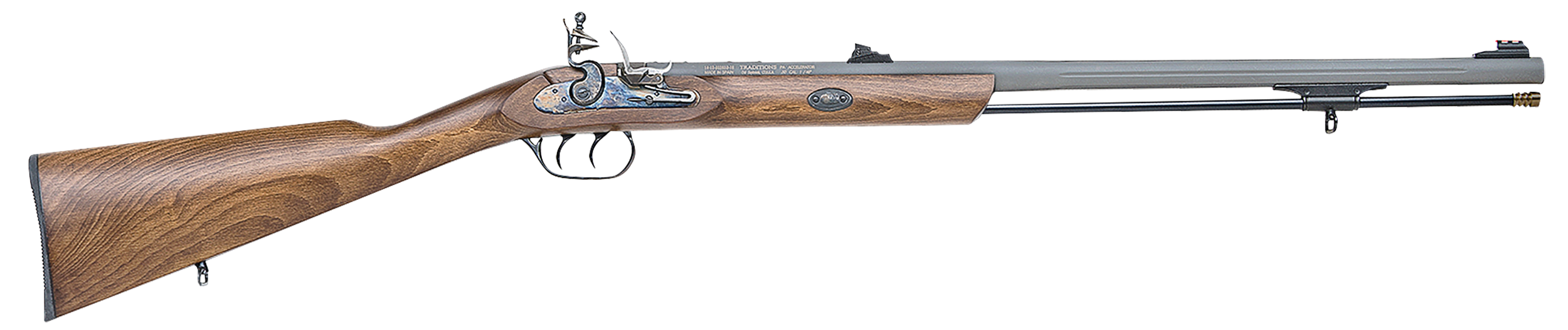 Traditions R381401 PA Pellet Ultralight Flintlock 26" Stainless Cerakote/Hardwood