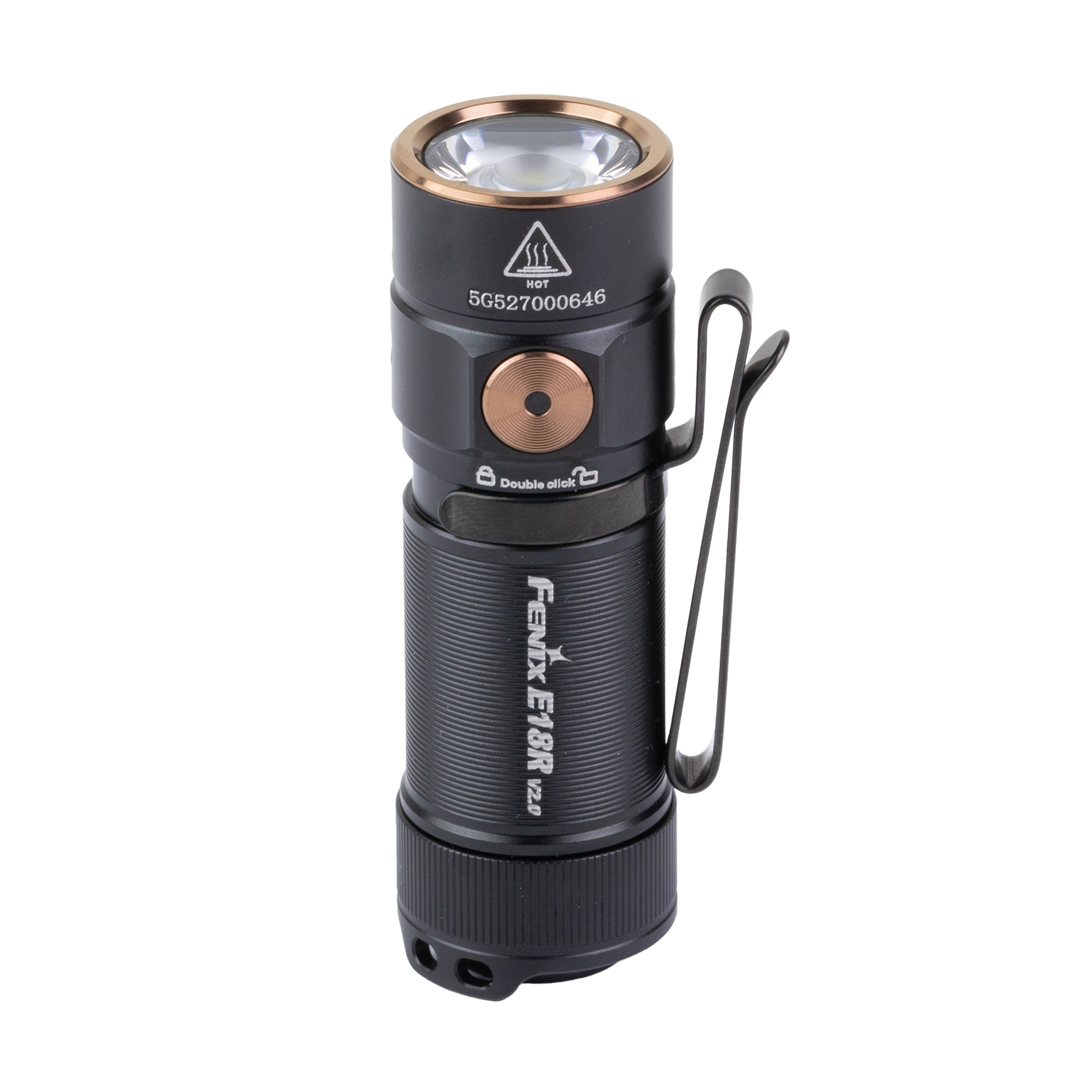 FENIX E18R V2 RCHRGBLE 1200LUM BLK