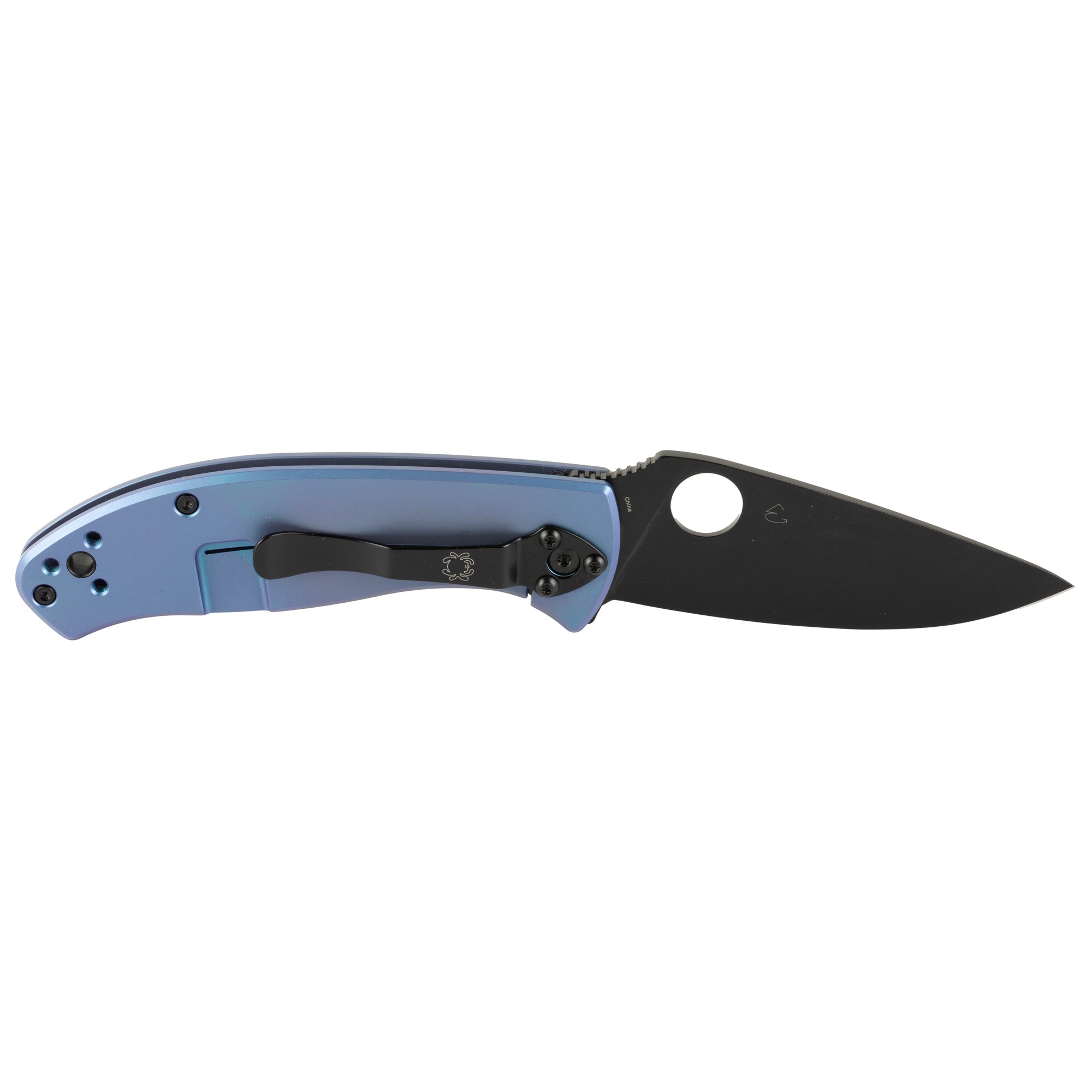 SPYDERCO TENACIOUS TI 3.35" BLUE/BLK