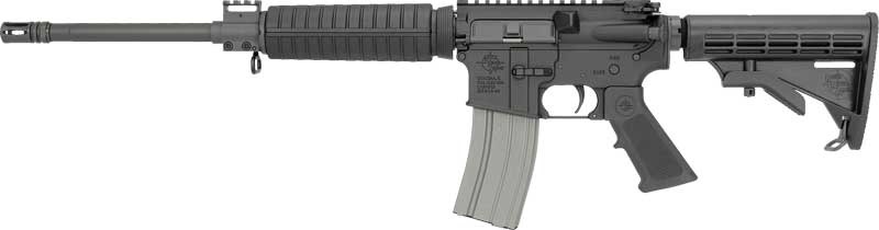 RRA LEF-T CAR A4 CARBINE 5.56 16" BBL 6 POS NO SIGHTS BLK