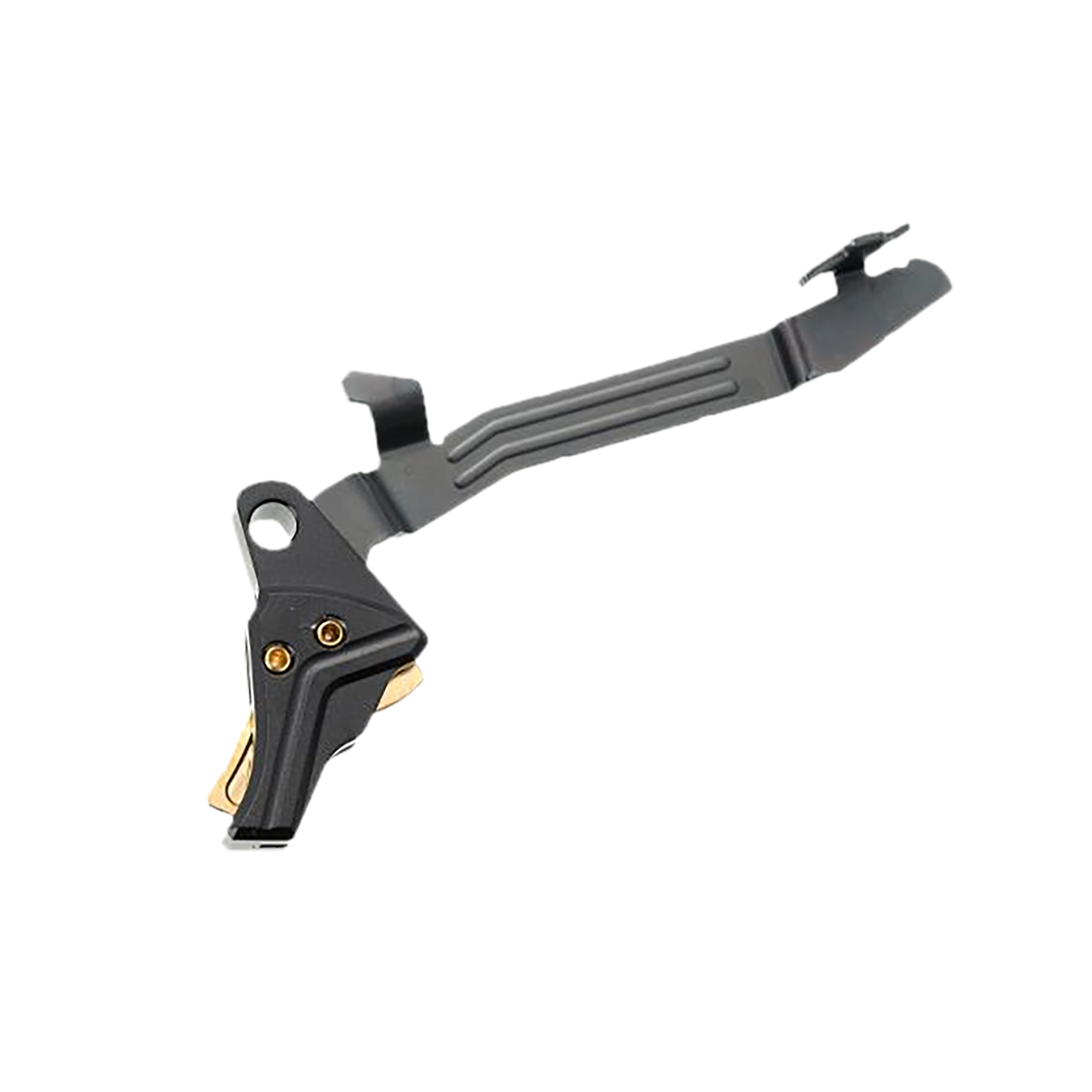 Tyrant CNC TDG43TRIGBLKGOLDBAR I.T.T.S  Black/Gold Fits Glock 43/43x/48