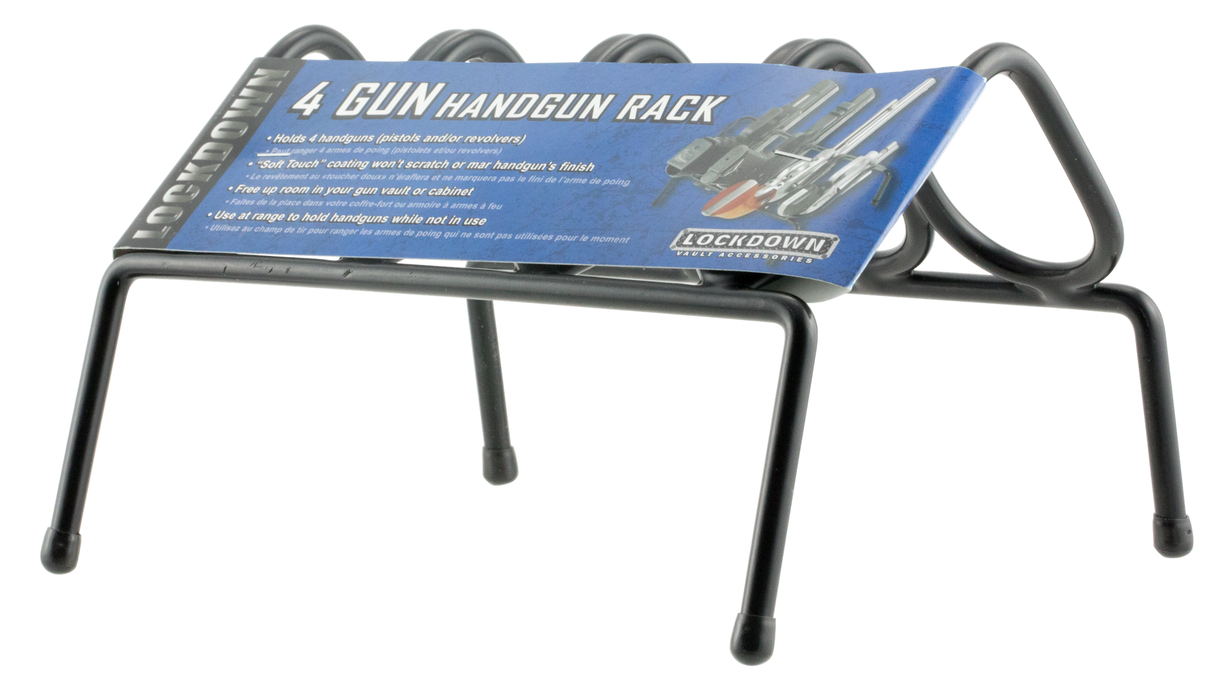 Lockdown 222200 Handgun Rack Metal