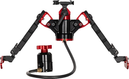 ACCU-TAC BIPOD HYB500 HYDRO ARCA SPEC WITH REMOTE BLK/RED