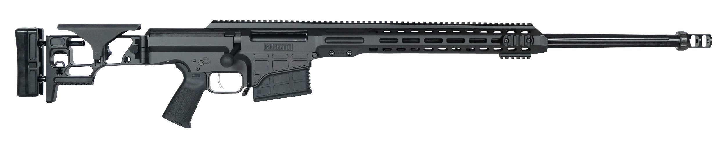 Barrett 18499 MRAD 300 PRC 26" 10+1 Black Cerakote Black Folding with Adjustable LOP Stock Black Polymer Grip Right Hand