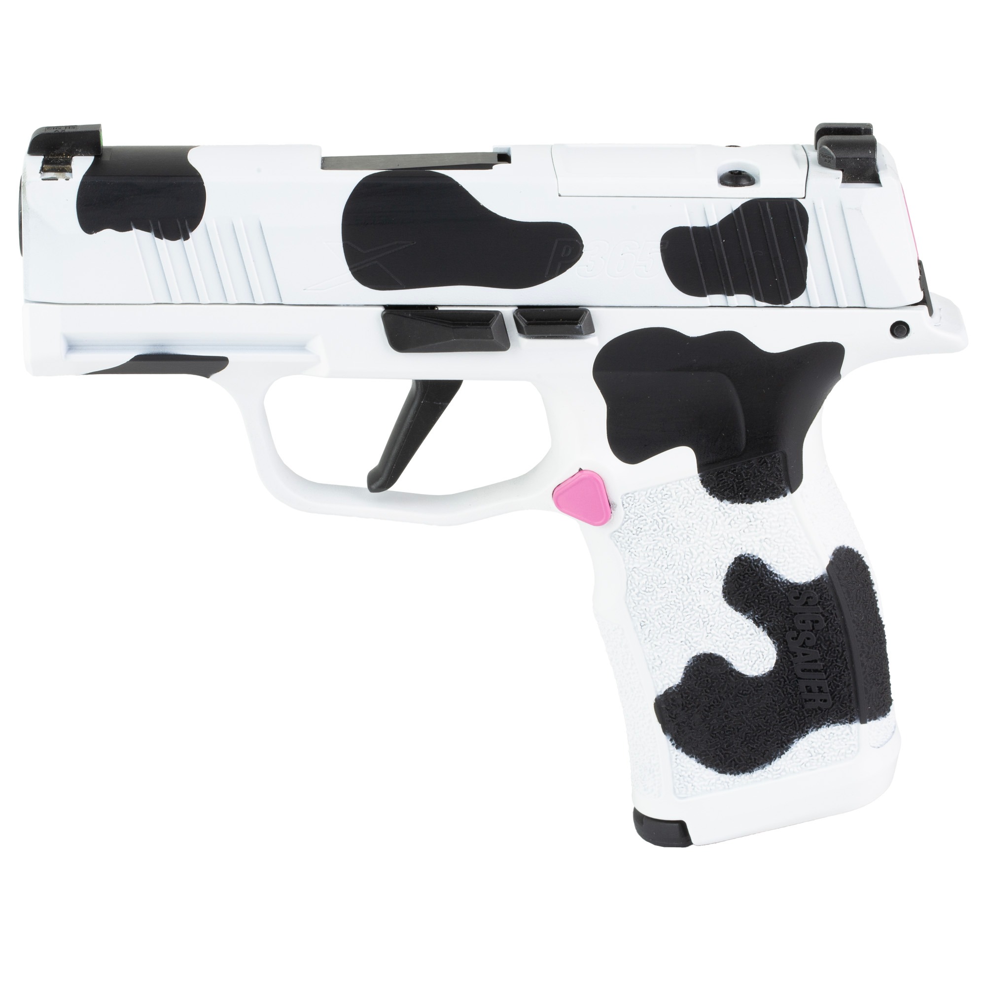 SIG P365X 9MM 3.1" 12RD COW PRINT