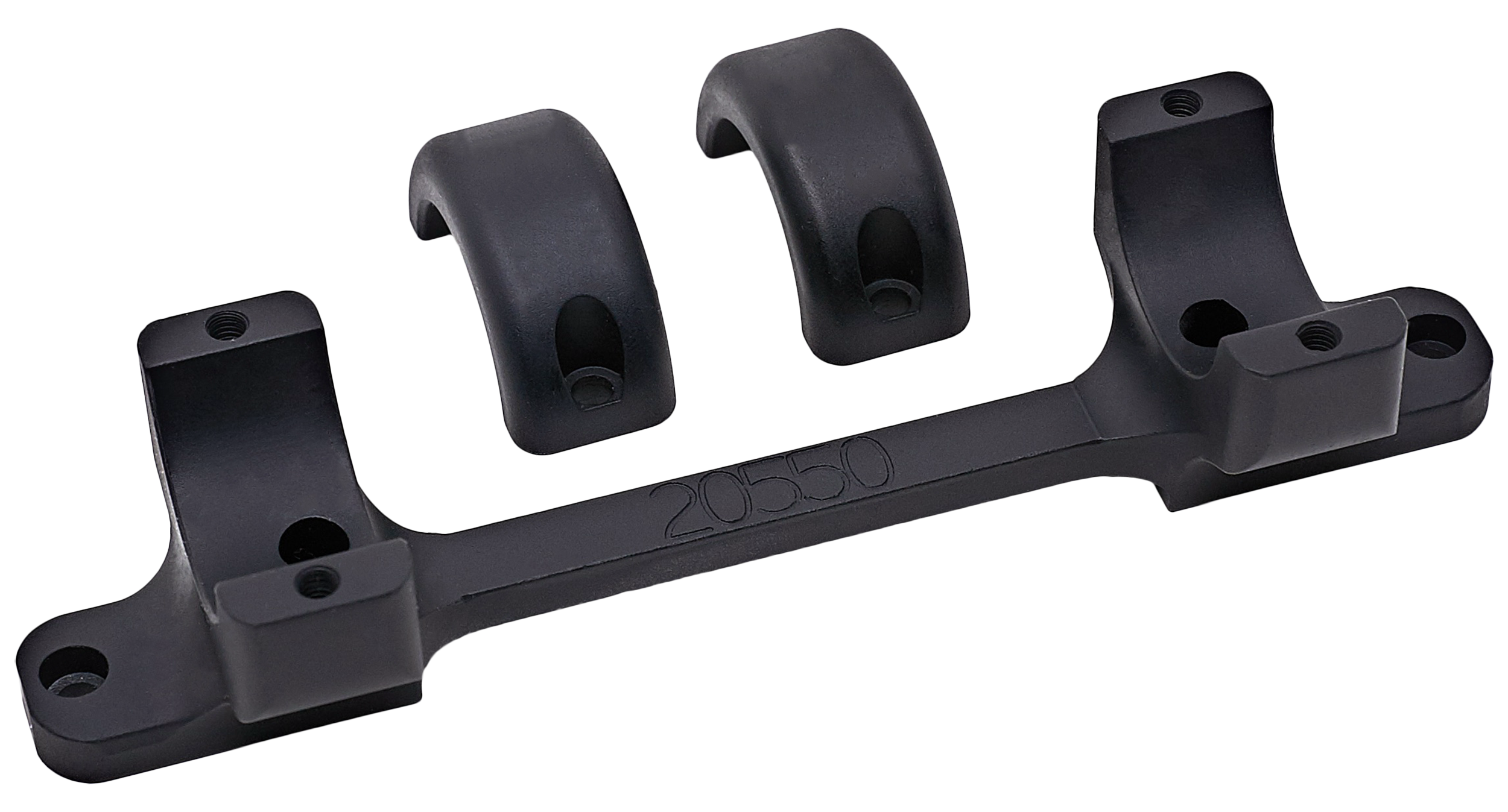 DNZ 20550 Game Reaper-Tikka Scope Mount/Ring Combo Matte Black 1"
