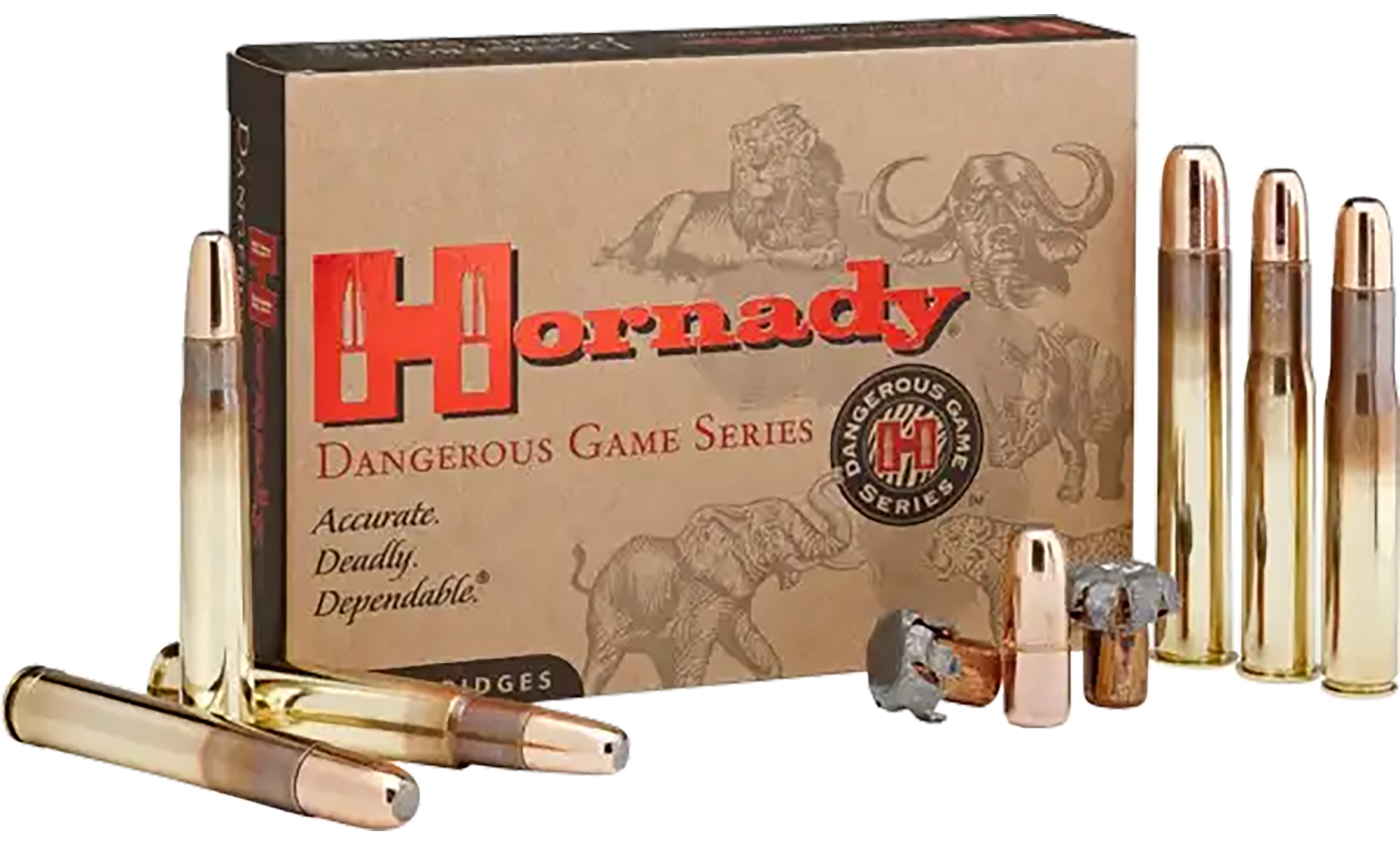 Hornady 82667 Dangerous Game 416Ruger 400gr DGX Bonded 20 Per Box/6 Case