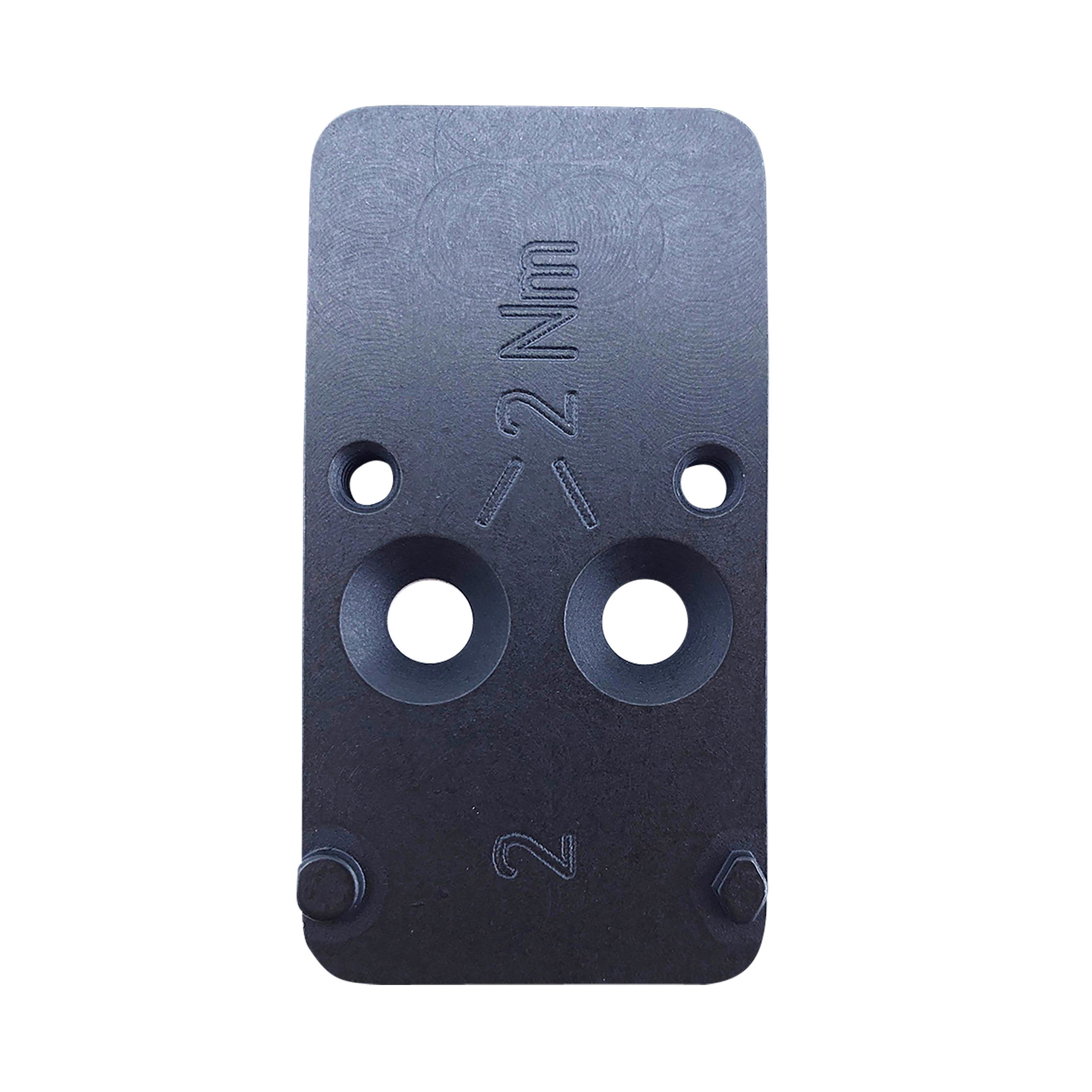 HK 50254262 Optic Plate #2 Black Steel, Fits HK VP9 OR RMR/Holosun Pattern Footprint Mount