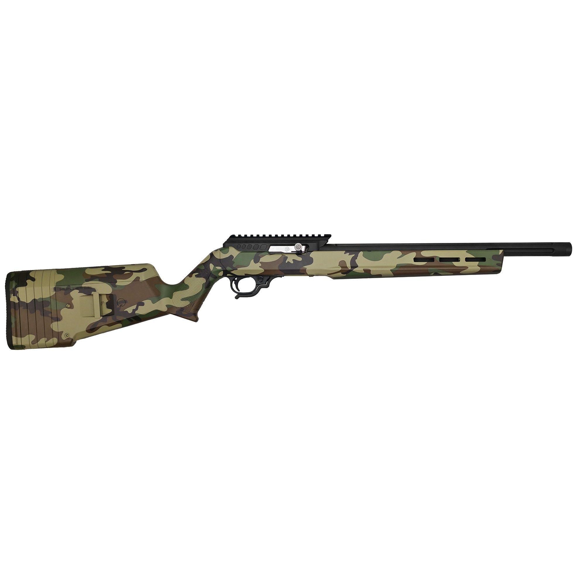 TACSOL X-RING 22LR 16.5" 10RD M81/BK