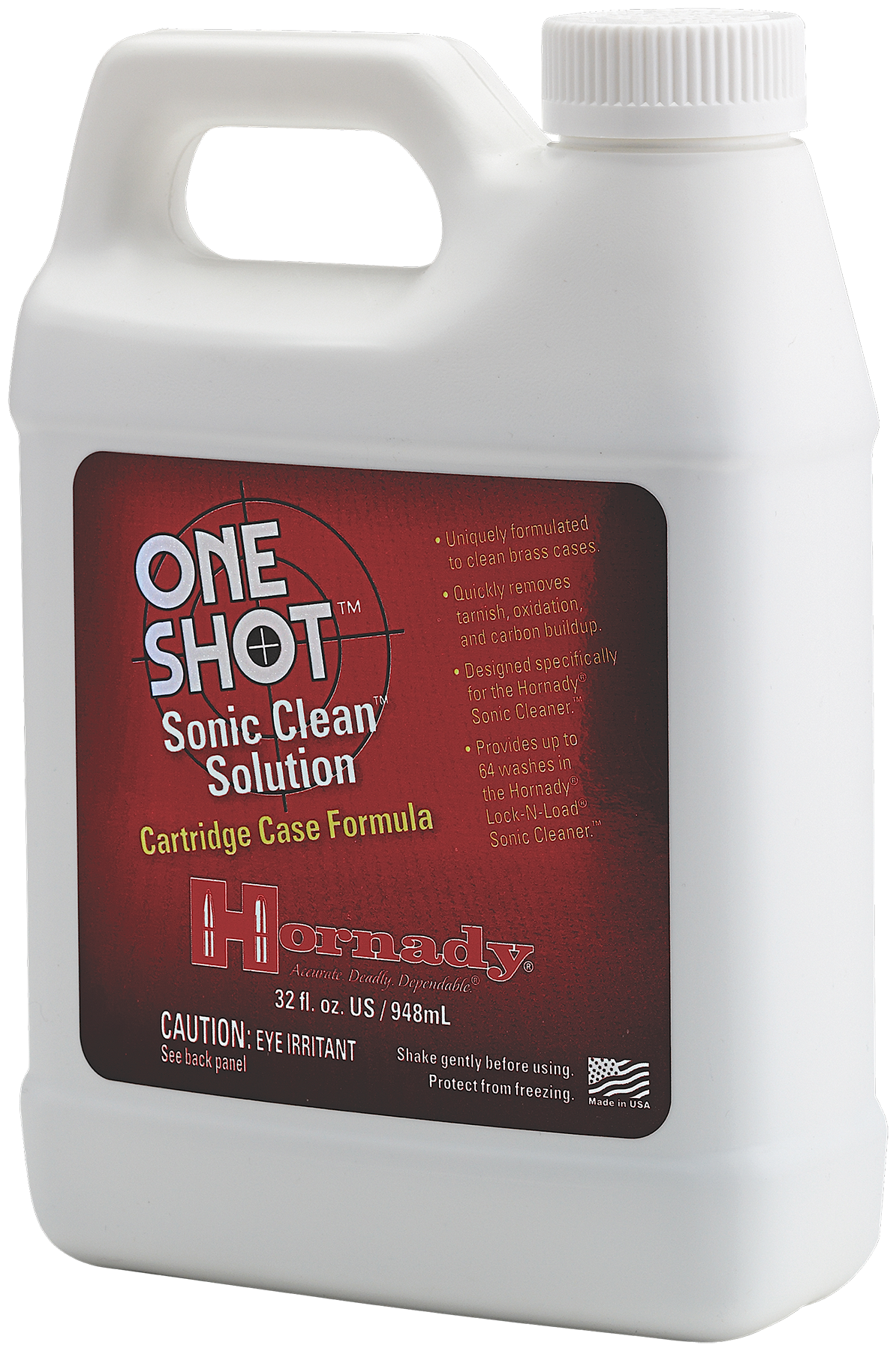 Hornady 043355 Lock-N-Load Sonic Solution Quart Bottle