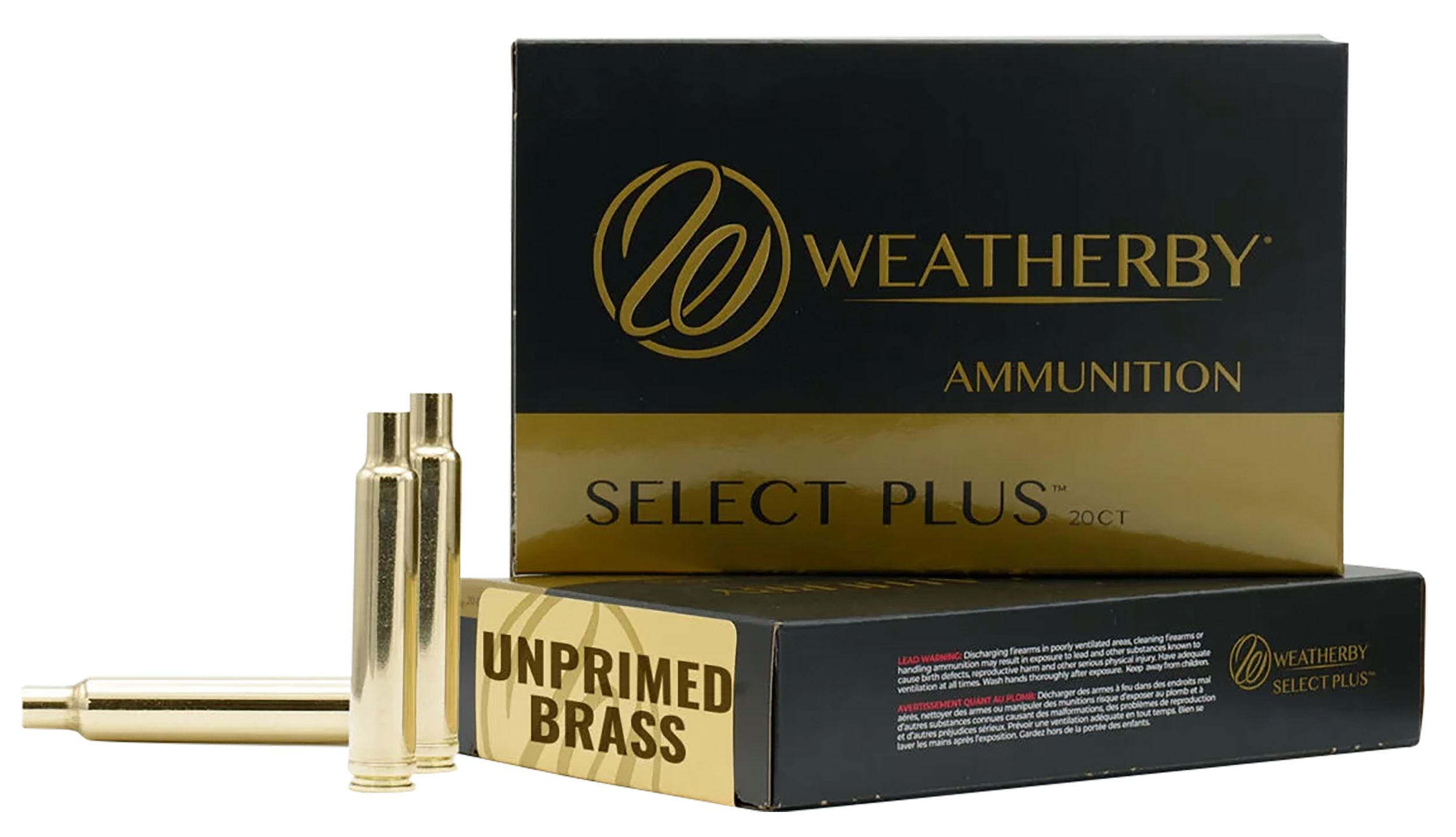 Weatherby BRASS65RPM20CT Select Plus 6.5 Wthby RPM Rifle Brass