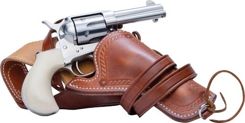 CIMARRON DOC HOLLIDAY SET 45LC SS W/KNIFE & HOLSTER