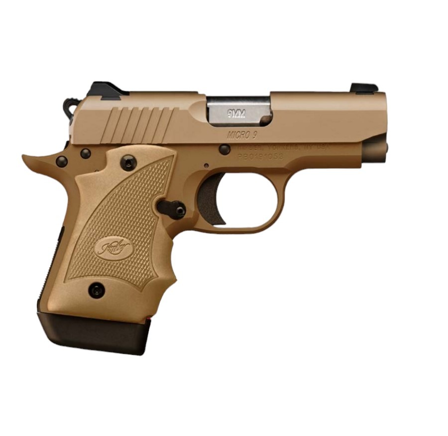KIMBER MICRO 9 DESERT RANGE 9MM FDE 1-7RD MAG
