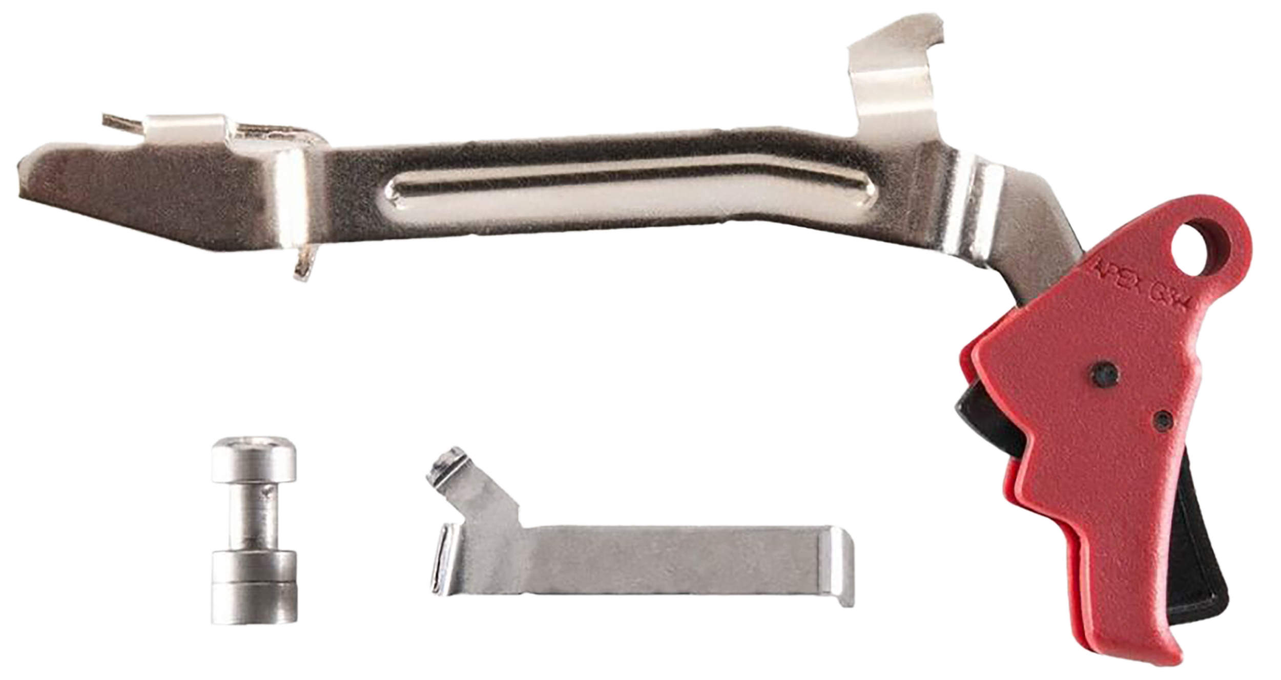 Apex Tactical 102P155 Action Enhancement  Slim Red Drop-In Compatible w/Glock Gen3-4 17/19/22-27/31/32/33/34/35