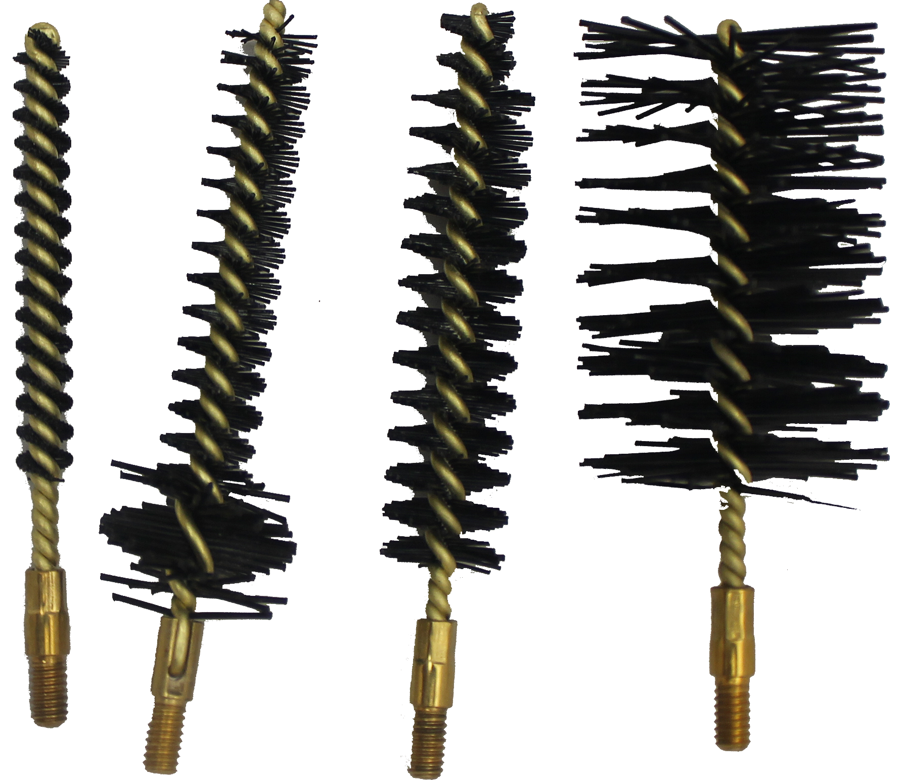 Pro-Shot TFRAR Total Fouling Removal Kit .223 Rem/ 5.56mm AR Platform #8-32 Thread Brass Core Nylon Bristles 4 Pack