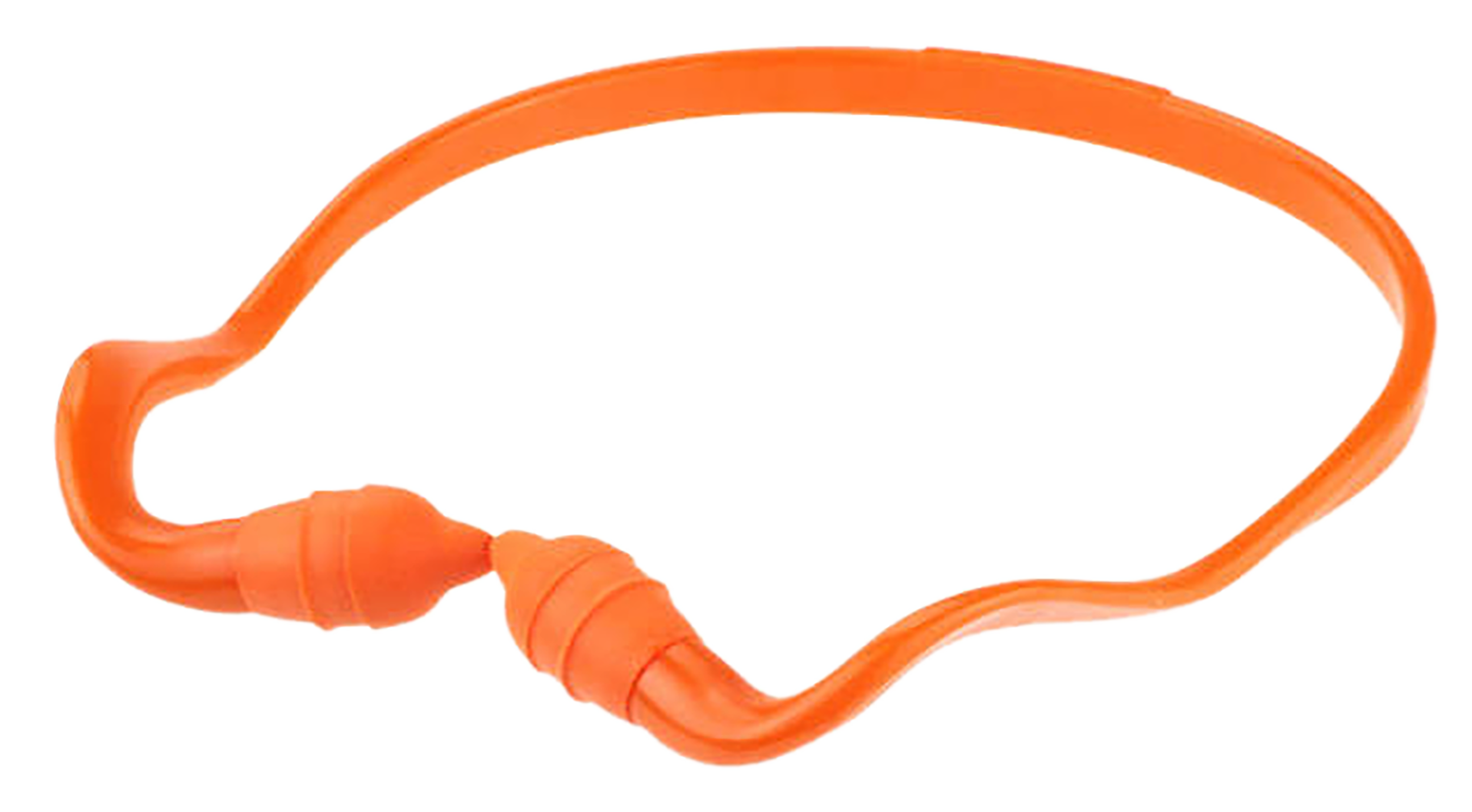 Radians RB210CS Rad-Band 2 25 dB Behind The Neck Orange Ear Buds with Orange Cord Adult 1 Pair