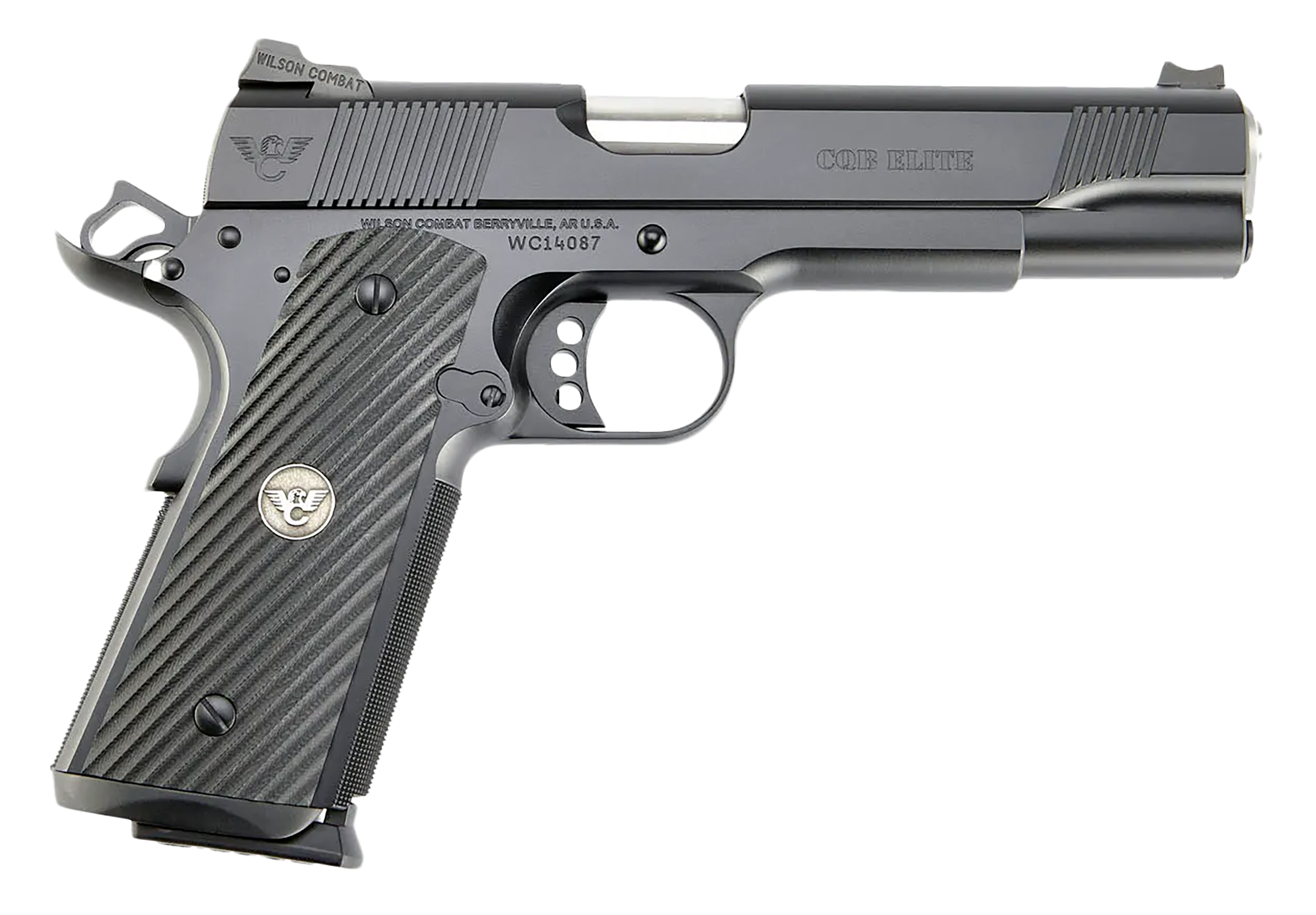 Wilson Combat CQBEFS-5 CQB Elite 45 ACP 8+1 5" Black Armor Stainless Steel G10 grip