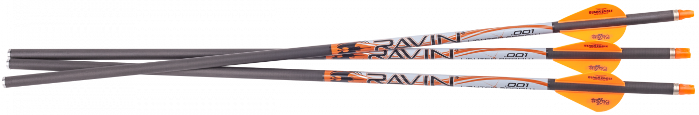 Ravin Crossbows R134 Match Weight Lighted Arrows 400GR 001" 3 Pack