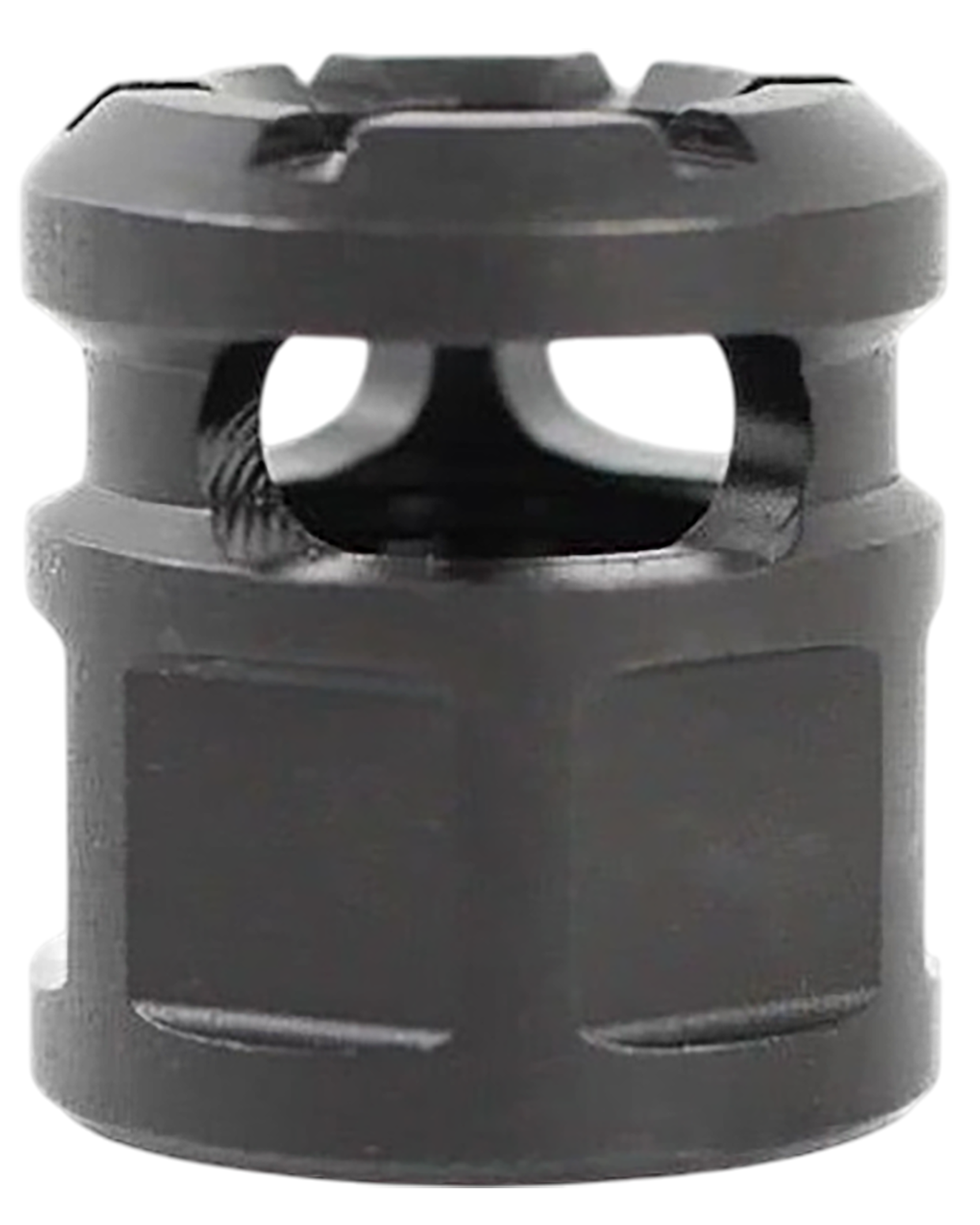 Armaspec ARM4511-BLK Micro Compensator ROOK Black QPQ Nitride Stainless Steel 1/2"x28 Threads Multi Caliber