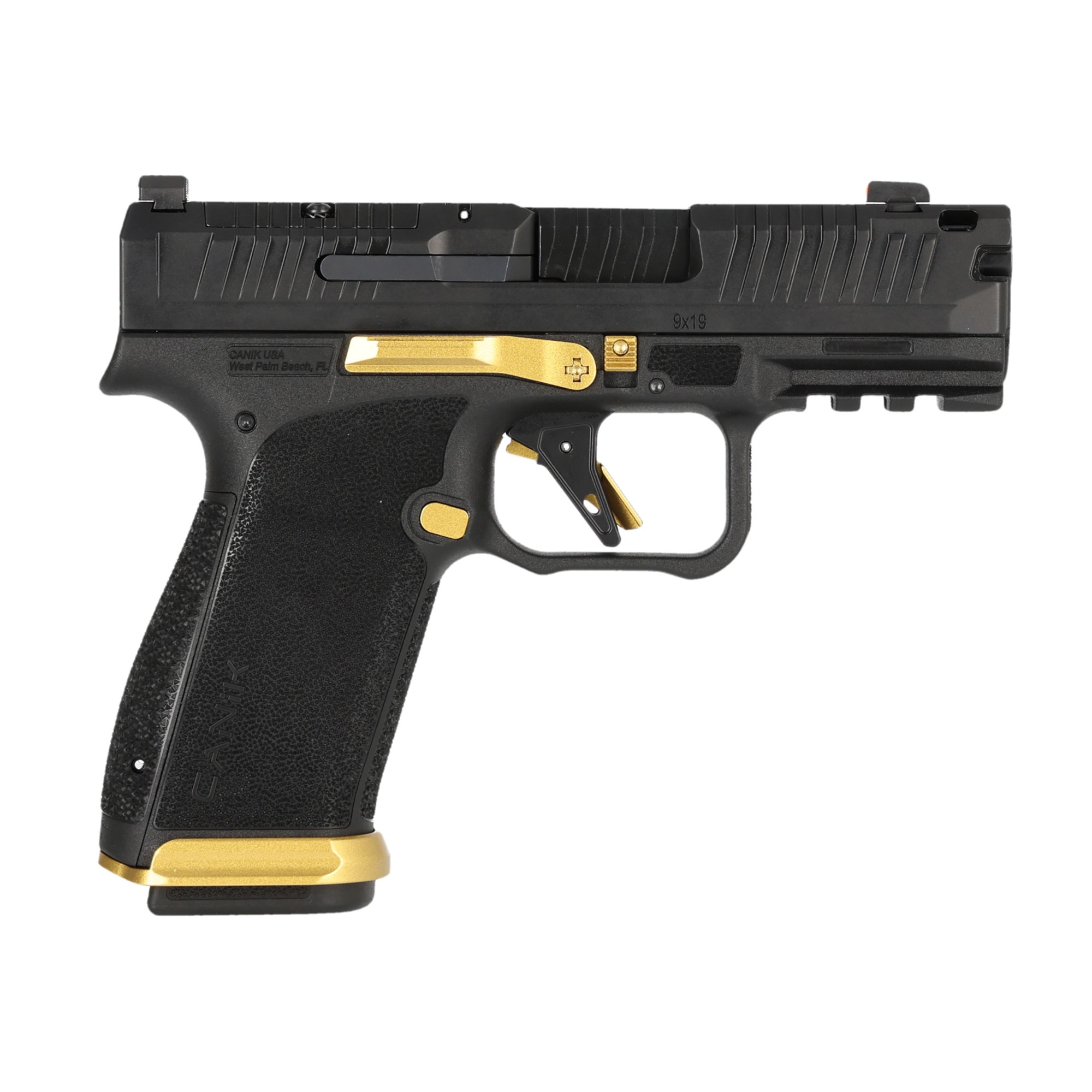 CANIK METE MC9 PRIME 9MM 17R BLK/GLD