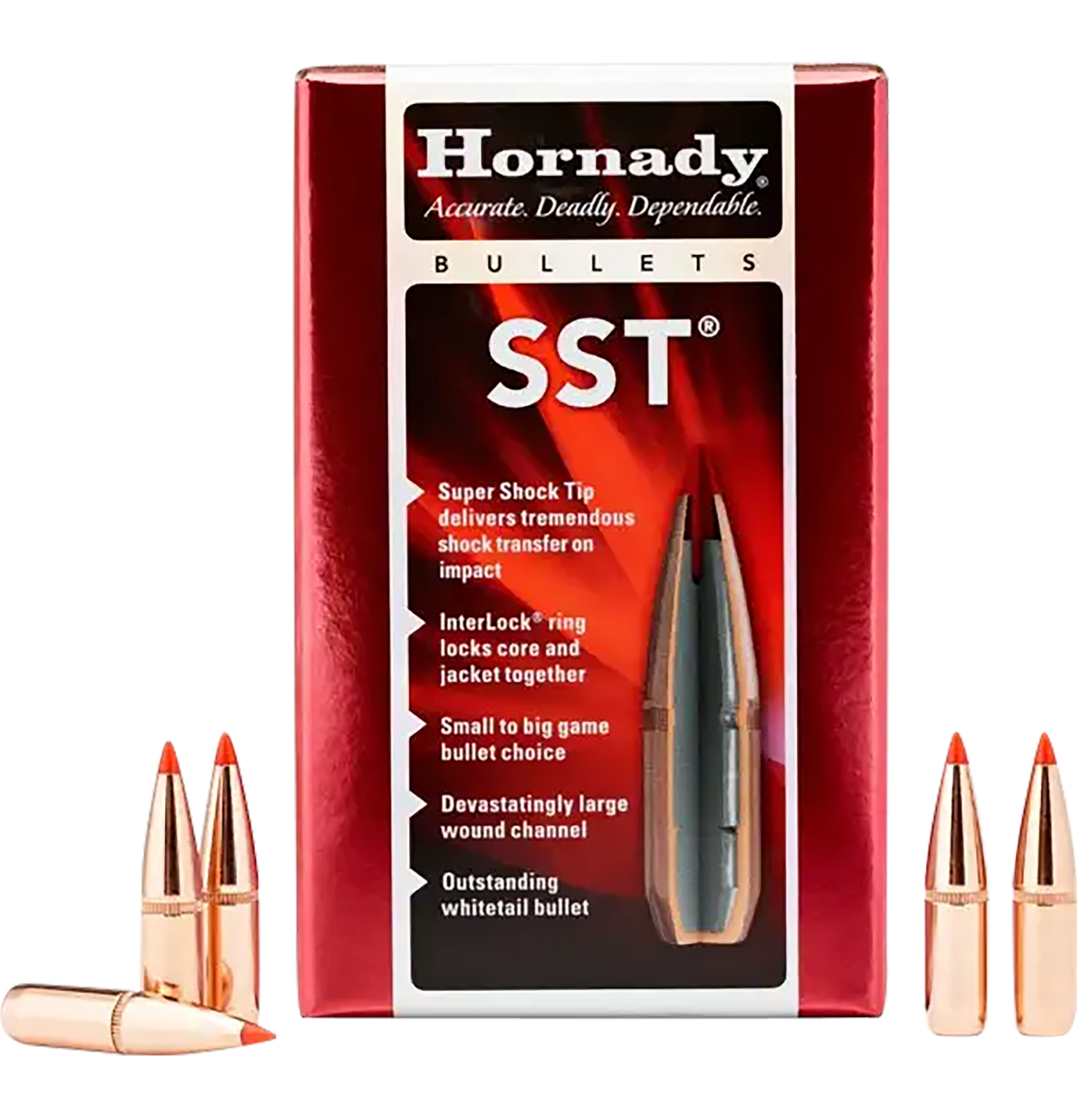 Hornady 28202 SST 7mm .284 139 gr Super Shock Tip 100 Per Box/ 15 Case