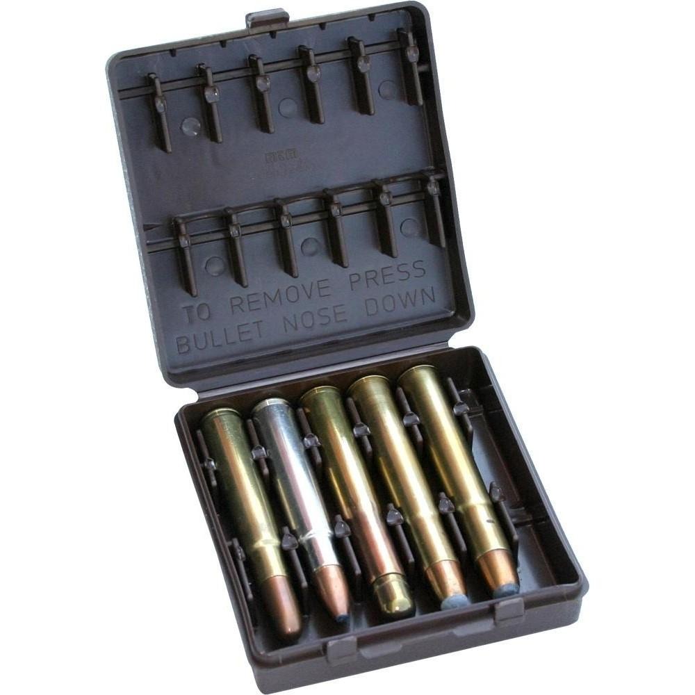 MTM African Big Game Ammo Wallets Carrier 378 Wby - 500 Nitro Brown