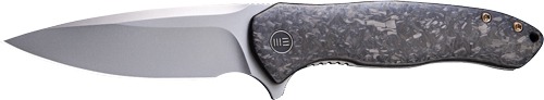 WE KNIFE KITEFIN 3.24" CARBON FIBER/POLISHED BEAD BLAST