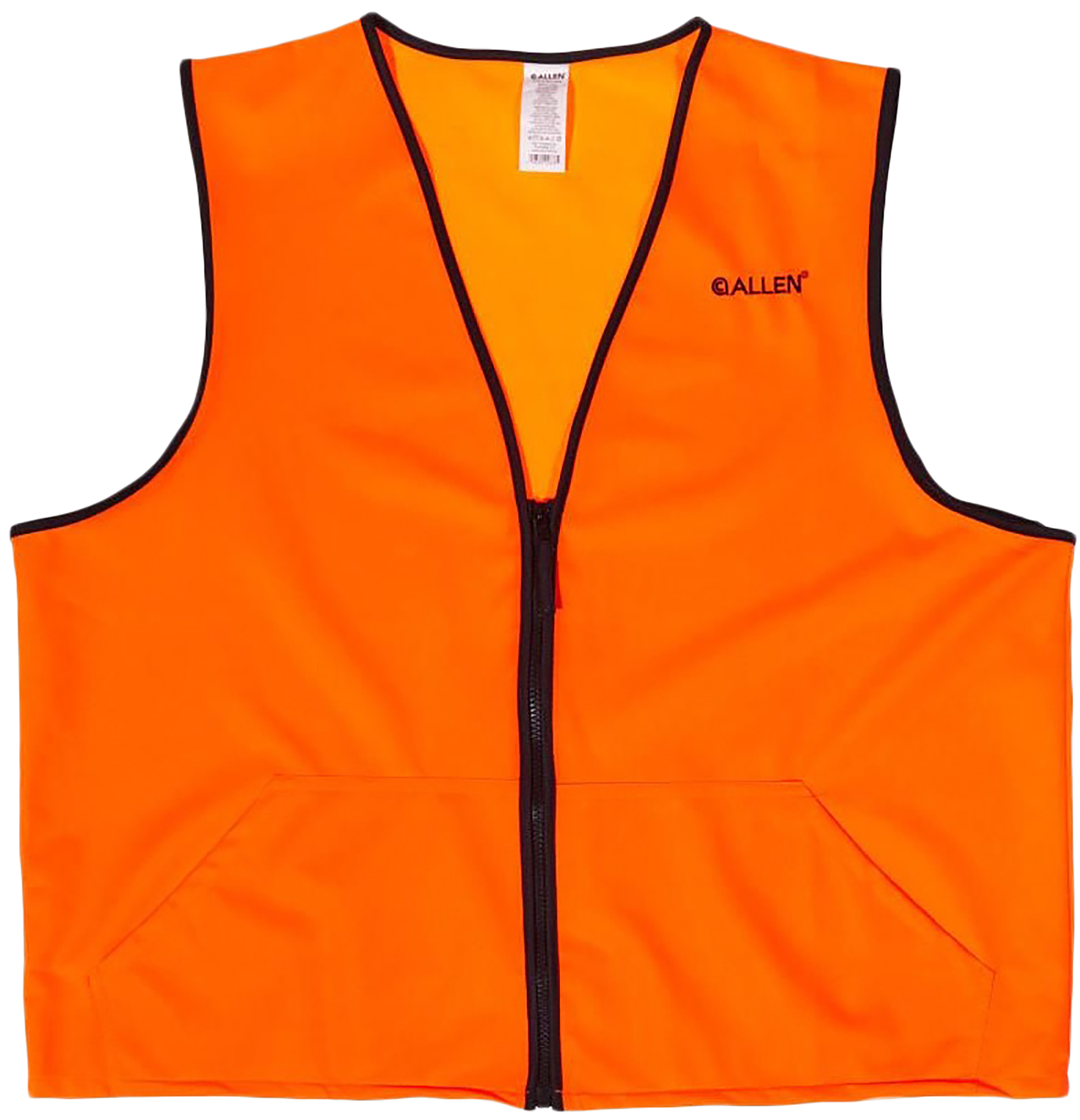 Allen 15768 Deluxe Hunting Vest XL Orange Polyester