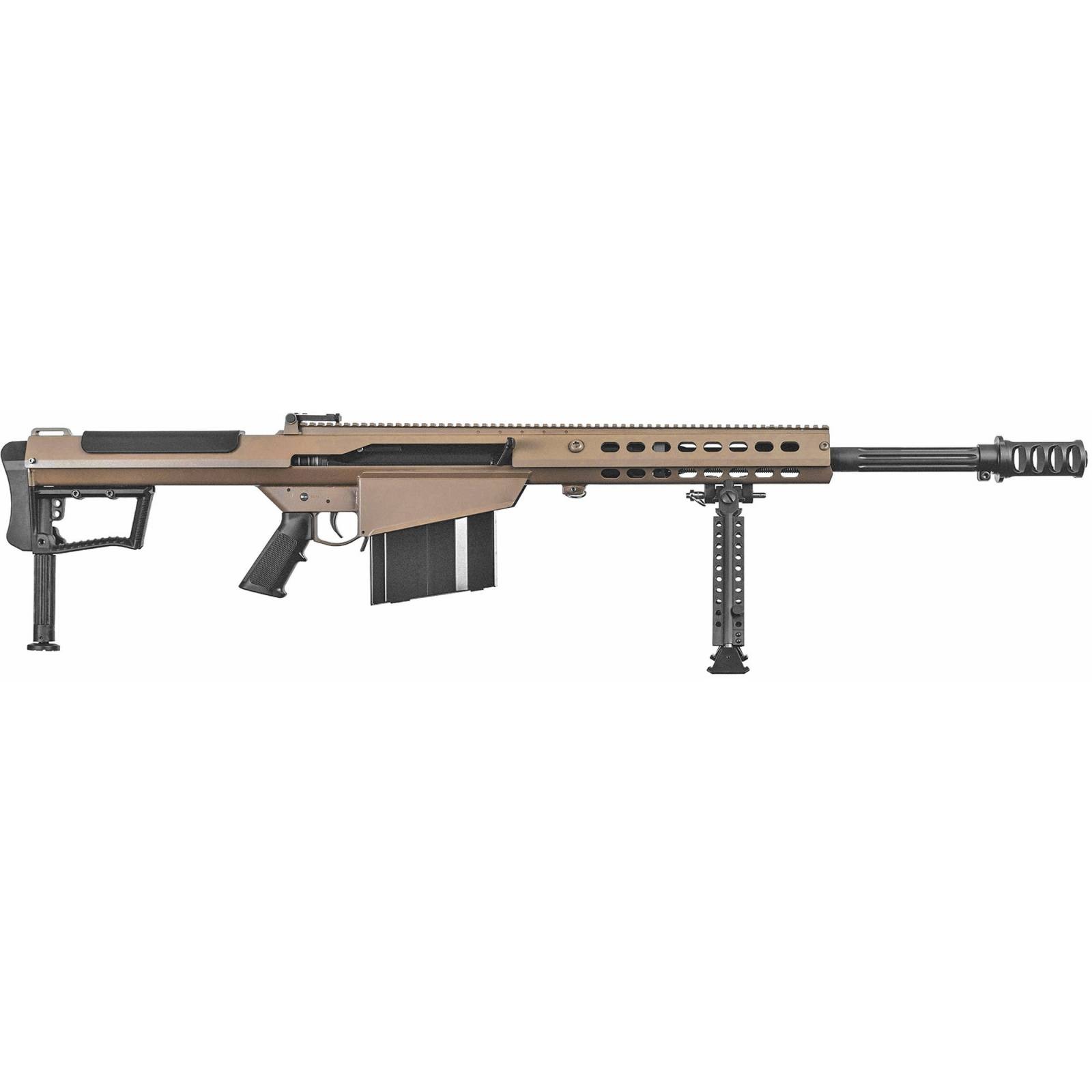 Barrett M107A1 .50 BMG 20" – 1 10RD Mag Flat Dark Earth-img-0
