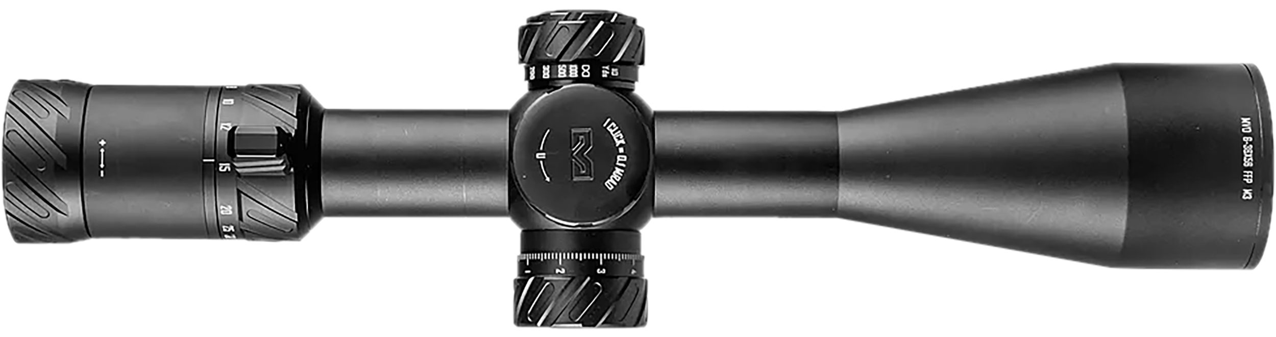 Meprolight USA 901247706 MVO  Black 6-36x56mm 34mm Tube, Illuminated M3 MRAD Etched Green/Red Reticle