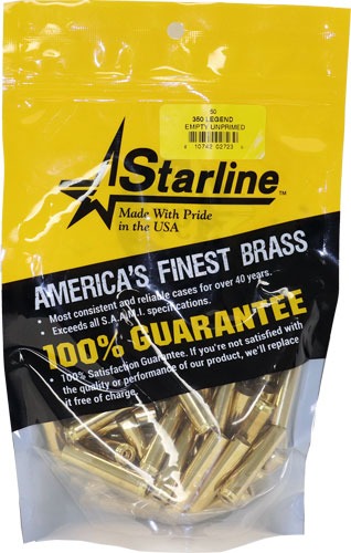 HSM BRASS 350 LEGEND UNPRIMED 50 PACK
