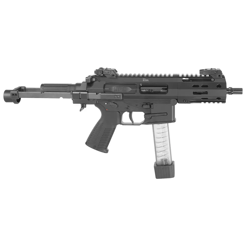 dB&T SPC9 PDW BRACE PISTOL 9MM 5.9" BLACK 1-30RD MAG