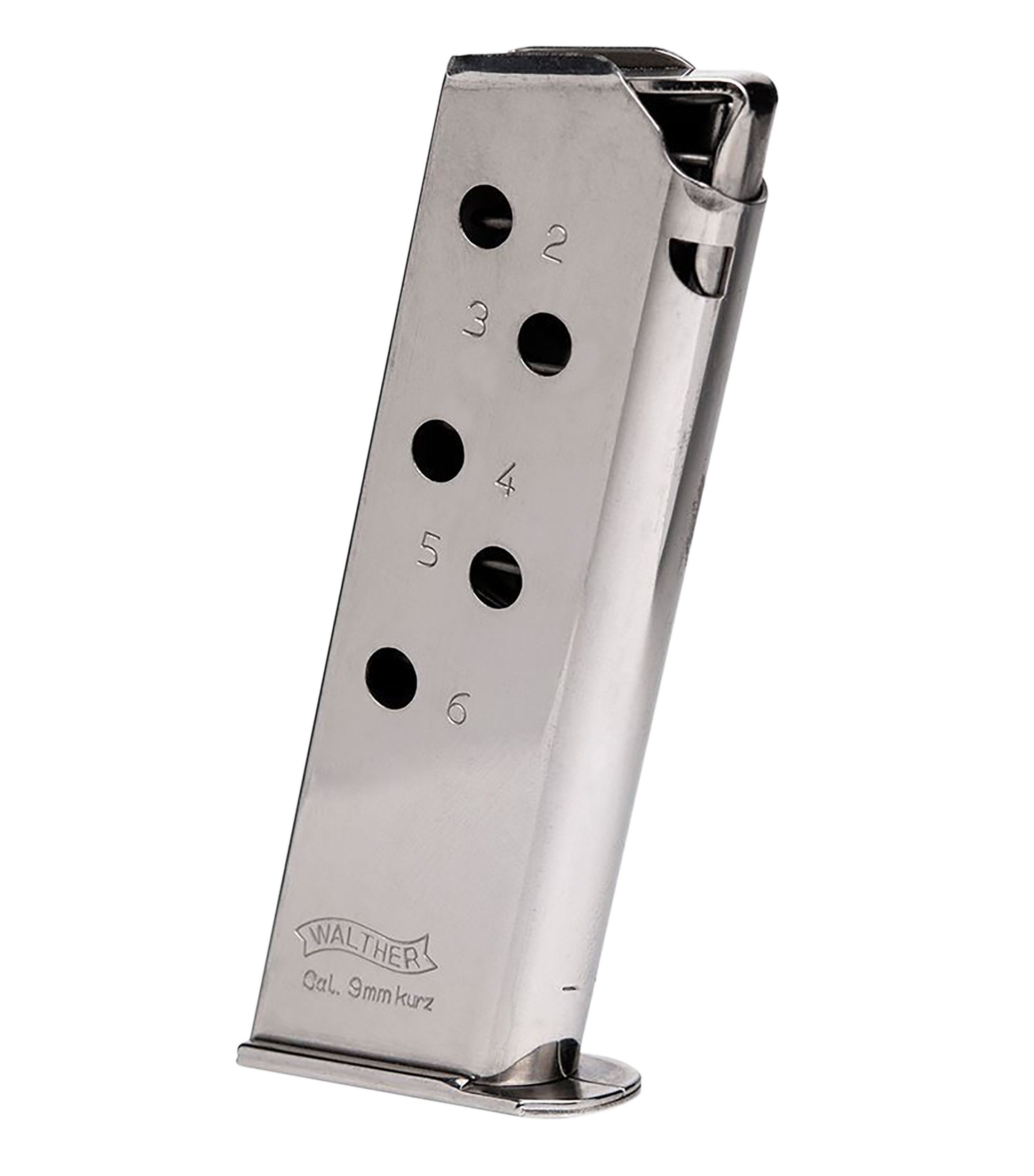 Walther Arms 2246009 PPK  6rd 380 ACP Stainless Steel