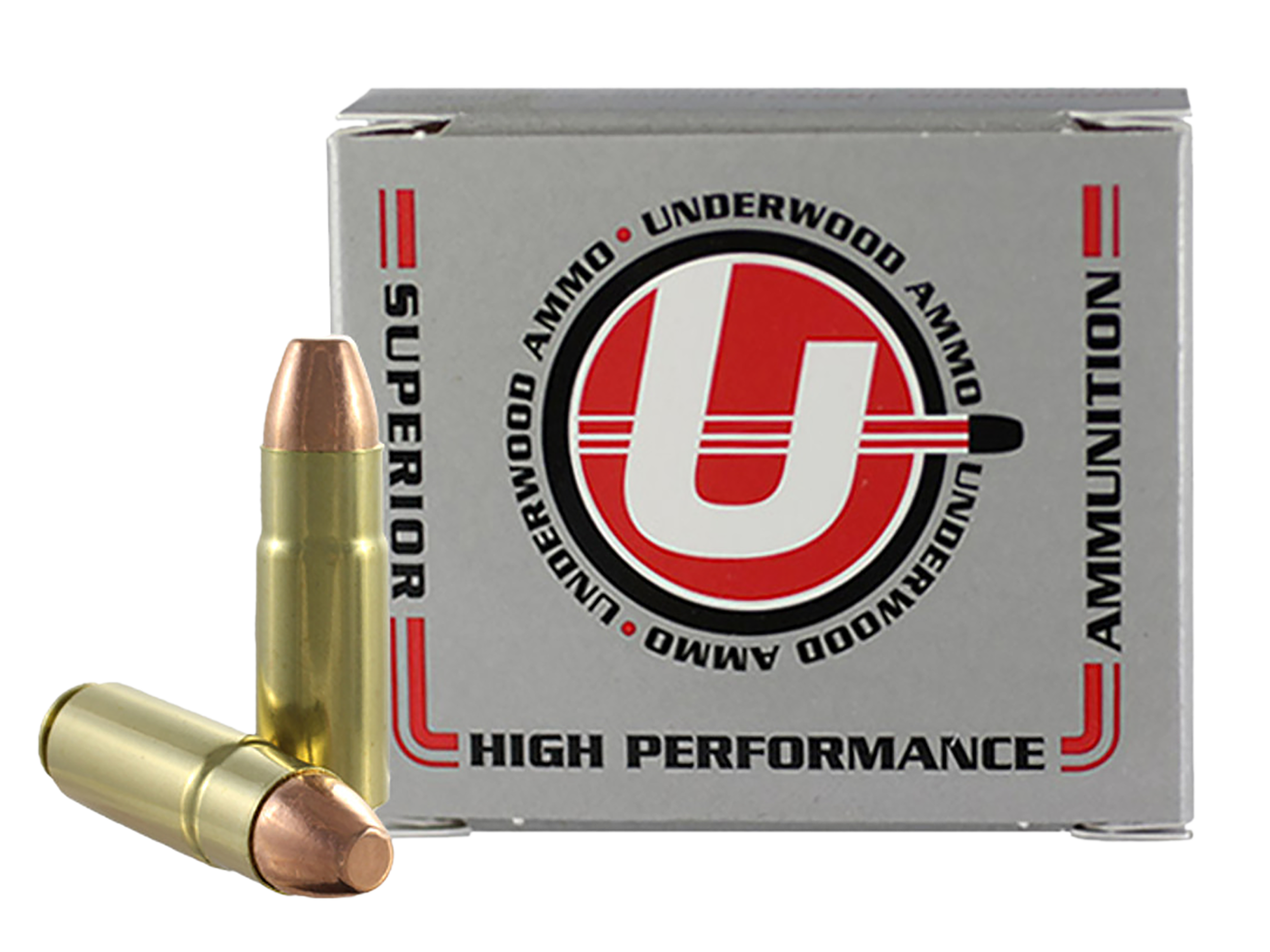 Underwood Ammo 461Underwood Ammo 461 458SOCOM 350gr Full Metal Jacket Flat Nose 20 Per Box/10 Case