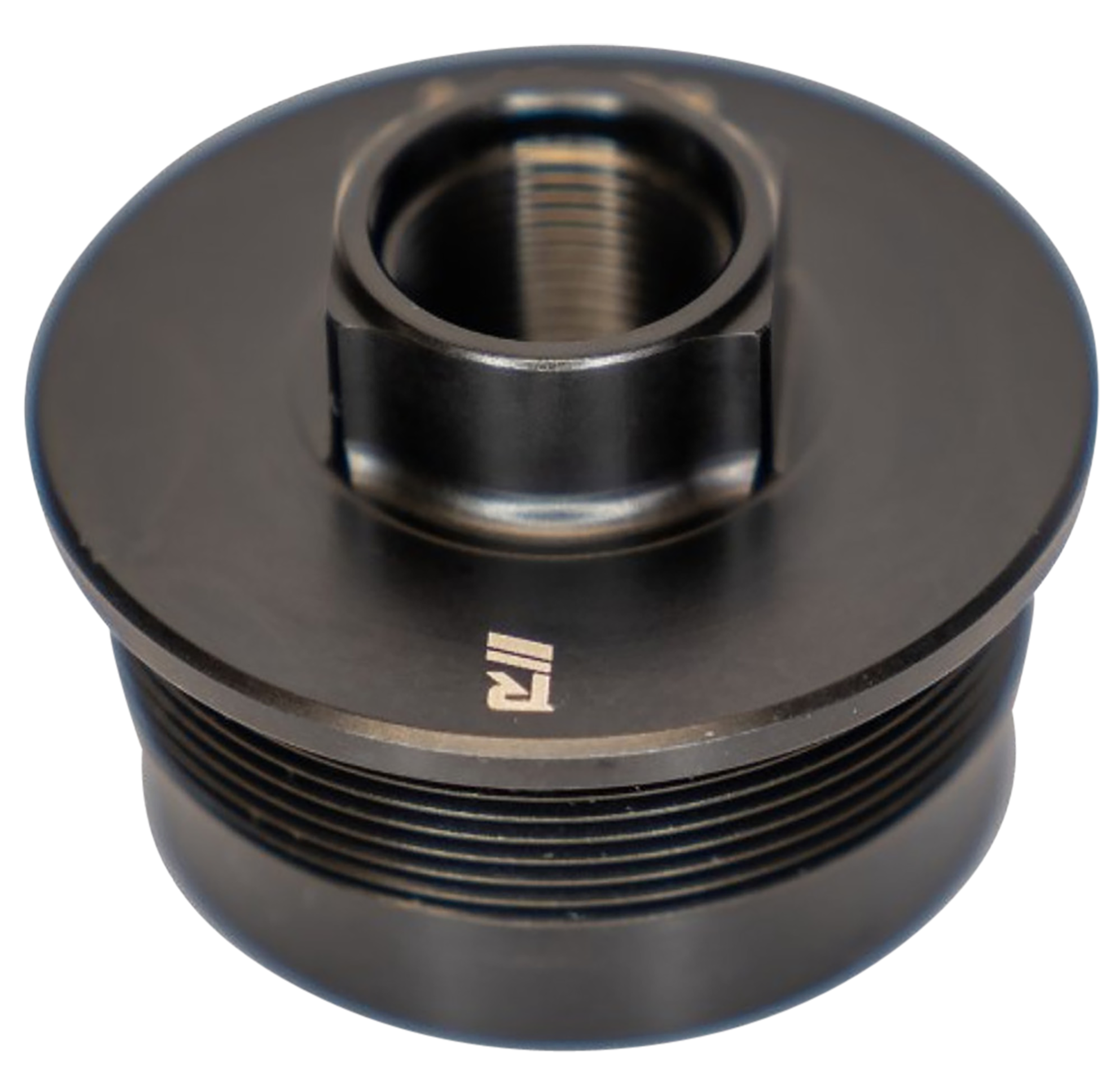 Rugged Suppressors DTM005 Universal Direct Thread Mount M18x1.5 tpi, Black, Fits 1.375"-24 tpi Tube Threads