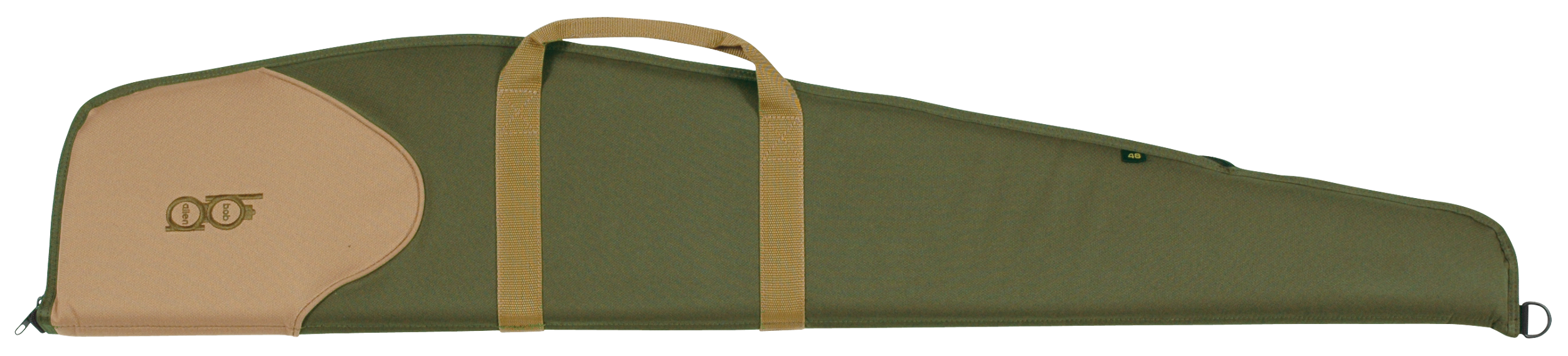 Bob Allen 16511 Classic Rifle Case 48" Olive Green/Khaki 600D Polyester Foam Padding