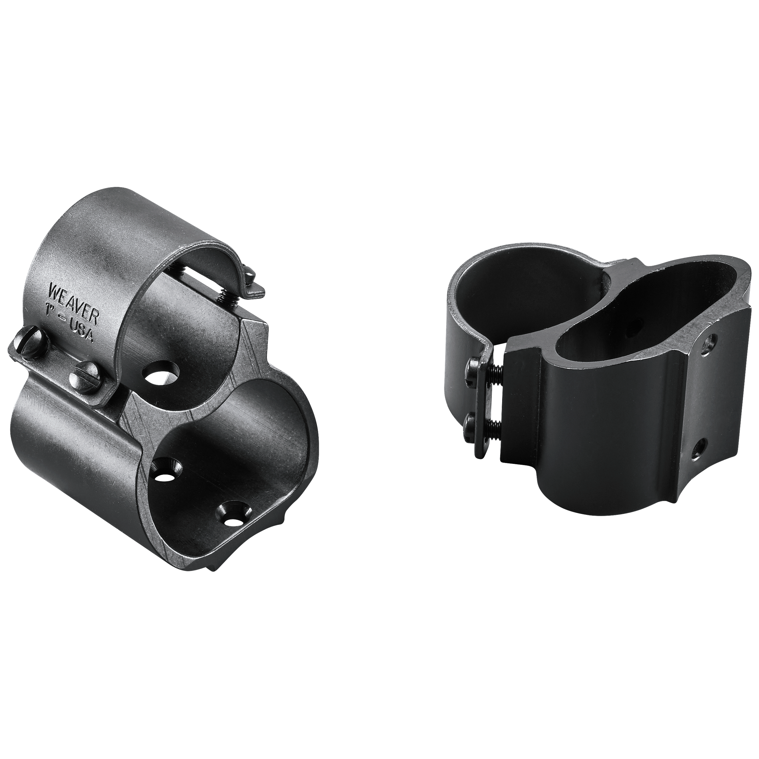 Weaver Mounts 49715 See-Thru Scope Mount/Ring Combo Matte Black Remington 760/742 1"