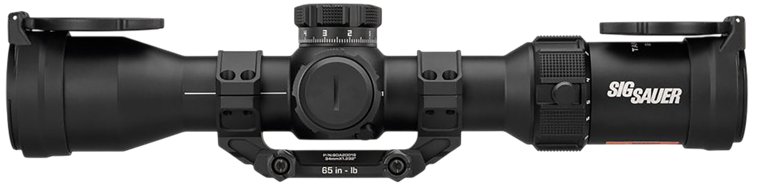 Sig Sauer Electro-Optics SOTM62000 Tango-MSR Black 2-12x40mm, 34mm Tube Illuminated MOA Milling 2.0 Reticle