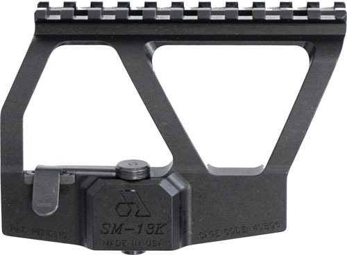 ARSENAL SCOPE MOUNT SM-13K 5" PICATINNY RAIL AKS-74 BLACK
