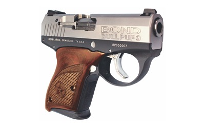BOND BULLPUP 9MM W/TG ROSEWOOD GRIP