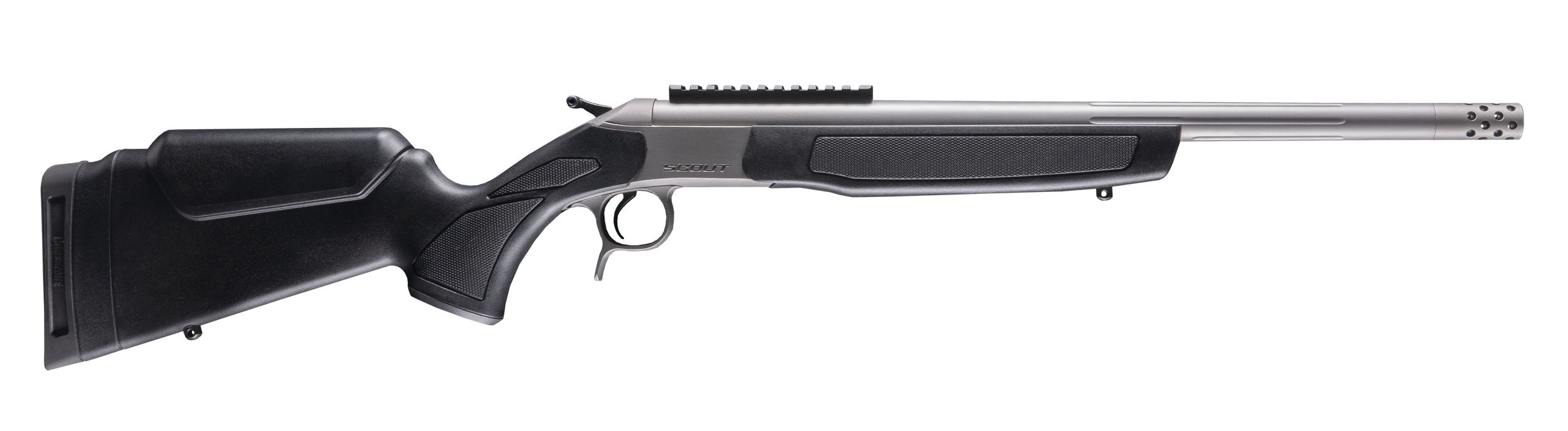 CVA CR4437S Cascade Takedown 308 Win 1rd 20" Matte Stainless Steel Threaded Barrel & Receiver w/Picatinny Rail, Black Synthetic Stock