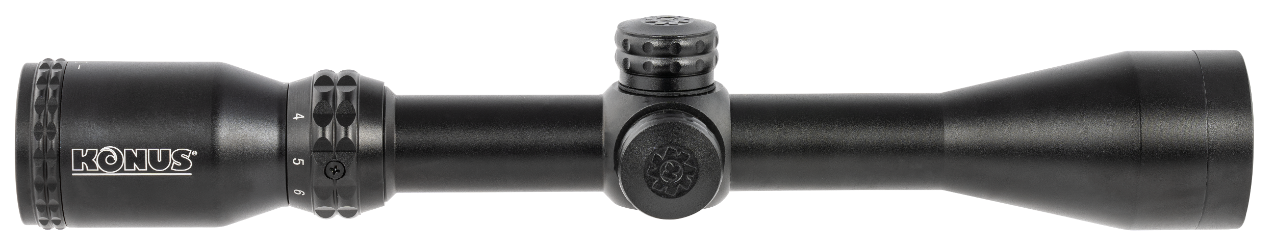 Konus 7278 KonusPro 275 Matte Black 3-9x40mm 1" Tube Engraved Ballistic 275 Dot Reticle for Muzzleloader