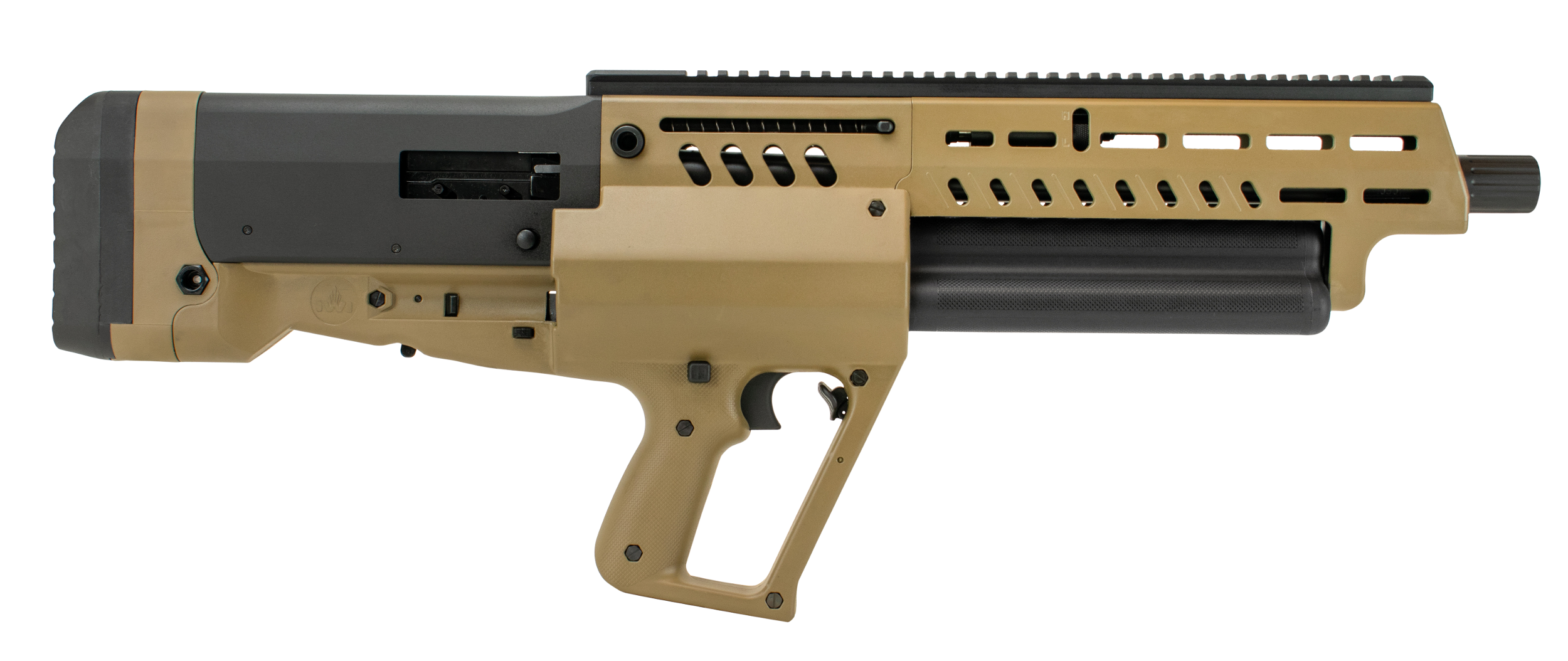 IWI US TS12F Tavor TS12 12 Gauge 3" 18.50" 15+1 Flat Dark Earth Rec Black Fixed Bullpup Stock