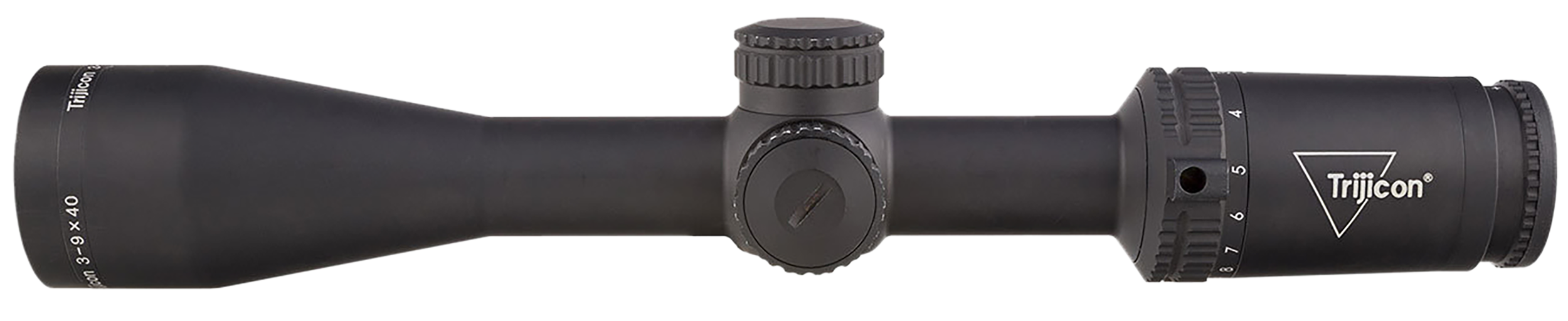 Trijicon 2900040 Credo  Matte Black 3-9x40mm 1" Tube LED Illuminated Green MOA Precision Hunter Reticle