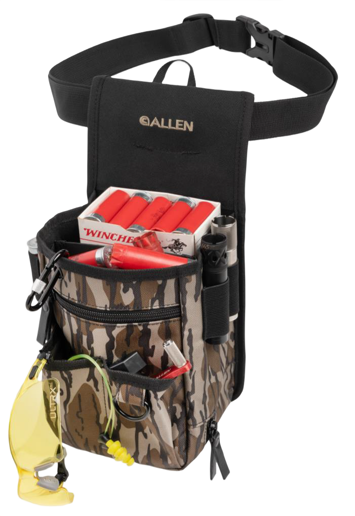 Allen Triumph Double Compartment Shell Bag Mossy Oak Bottomland