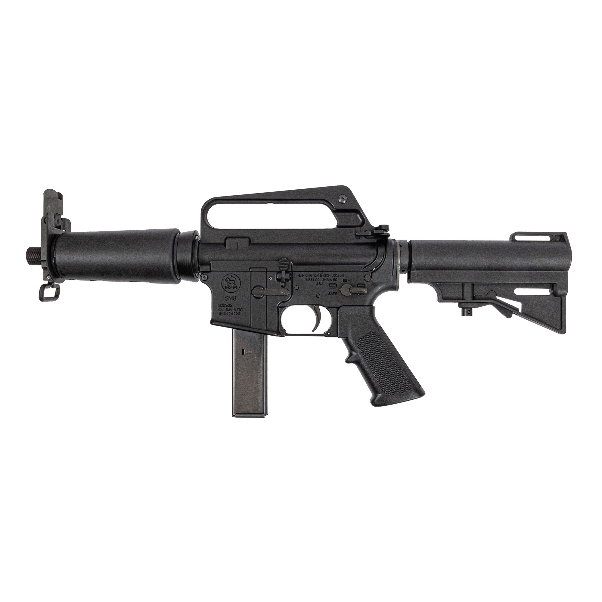 H&R RETRO DOE 7.5" 9MM PSTL 20RD BLK