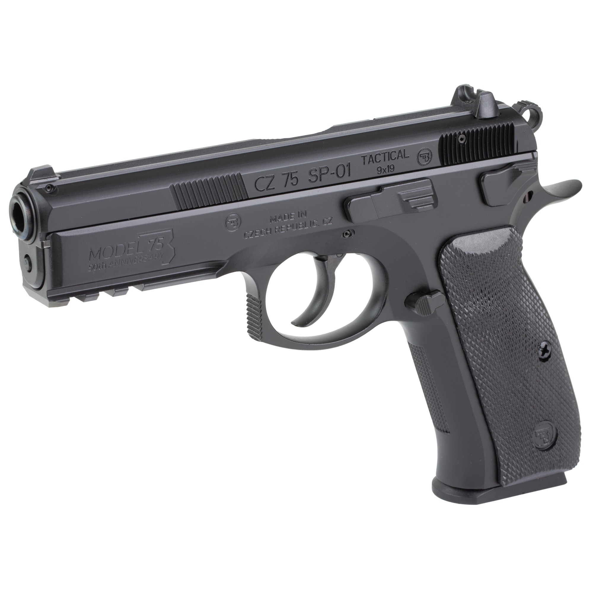 CZ 75SP01 TAC 50 ANN ELT 9MM 10RD BK
