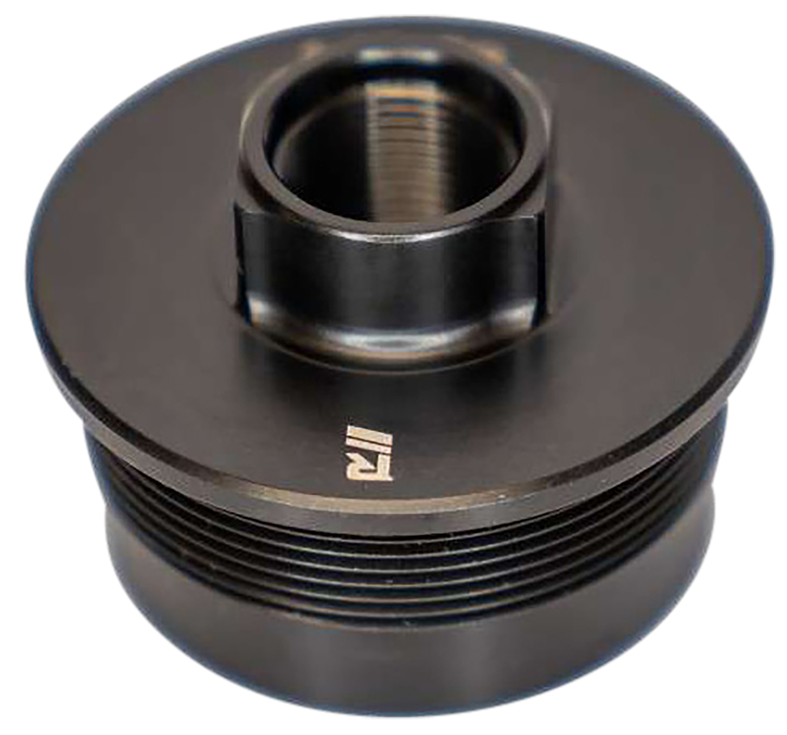 Rugged Suppressors DTM001 Universal Direct Thread Mount  5/8"-24 tpi, Black, Fits 1.375"-24 tpi Tube Threads