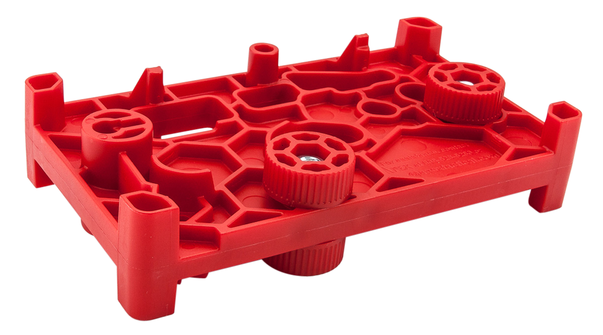 Apex Tactical 104001 Armorer's Block Red Polymer Pistol